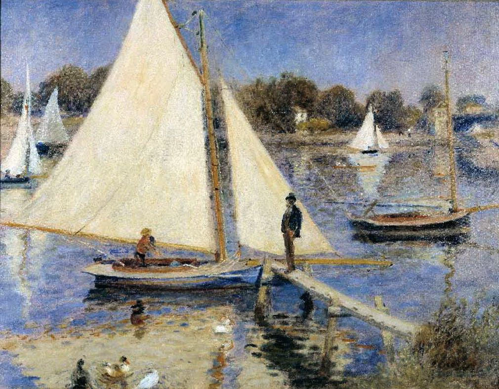 La Senna ad Argenteuil - 1874, Art Museum, Portland